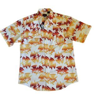 Roper Western Shirt Hawaiian Print NWT Snaps Large